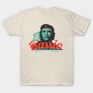 New York El Barrio  -  Spanish Harlem  - El Barrio  NYC Che Guevara T-Shirt